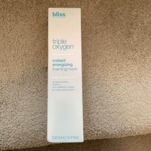 Bliss Triple Oxygen Instant Energizing Foaming Mask (100ML)